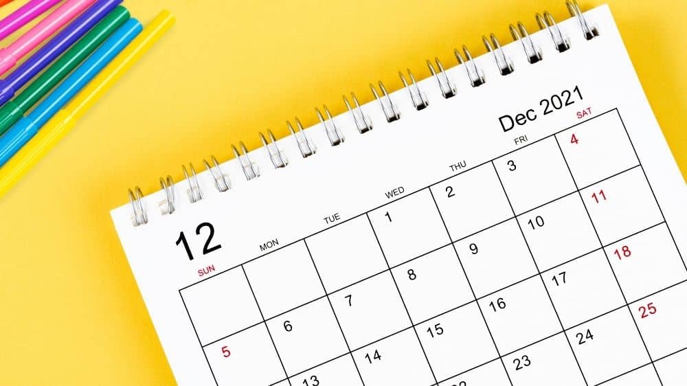 卓上カレンダーを発送する梱包手順