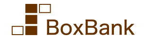 ダンボール・プチプチ・梱包資材の通販サイト【ボックスバンク】のロゴ