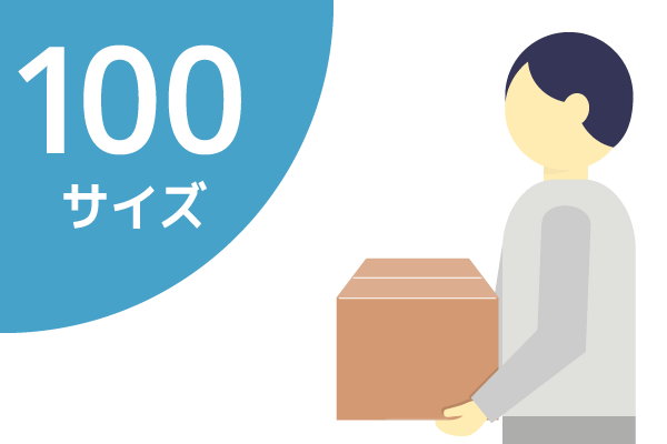 段ボール　箱　100サイズ