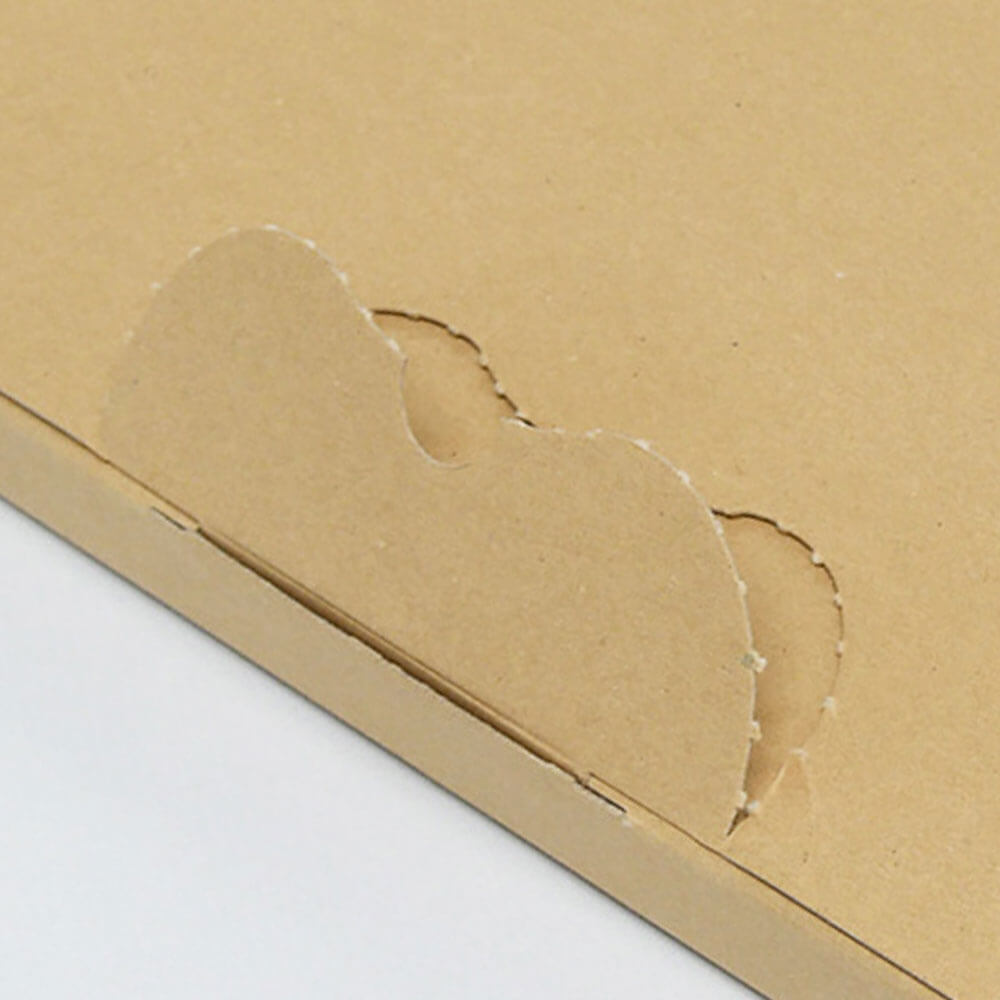 ミシン目加工でラクラク開封