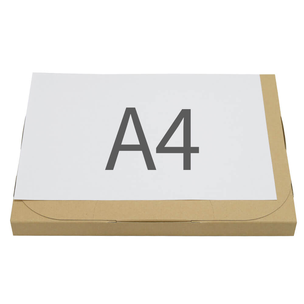 A4用紙ぴったりサイズ