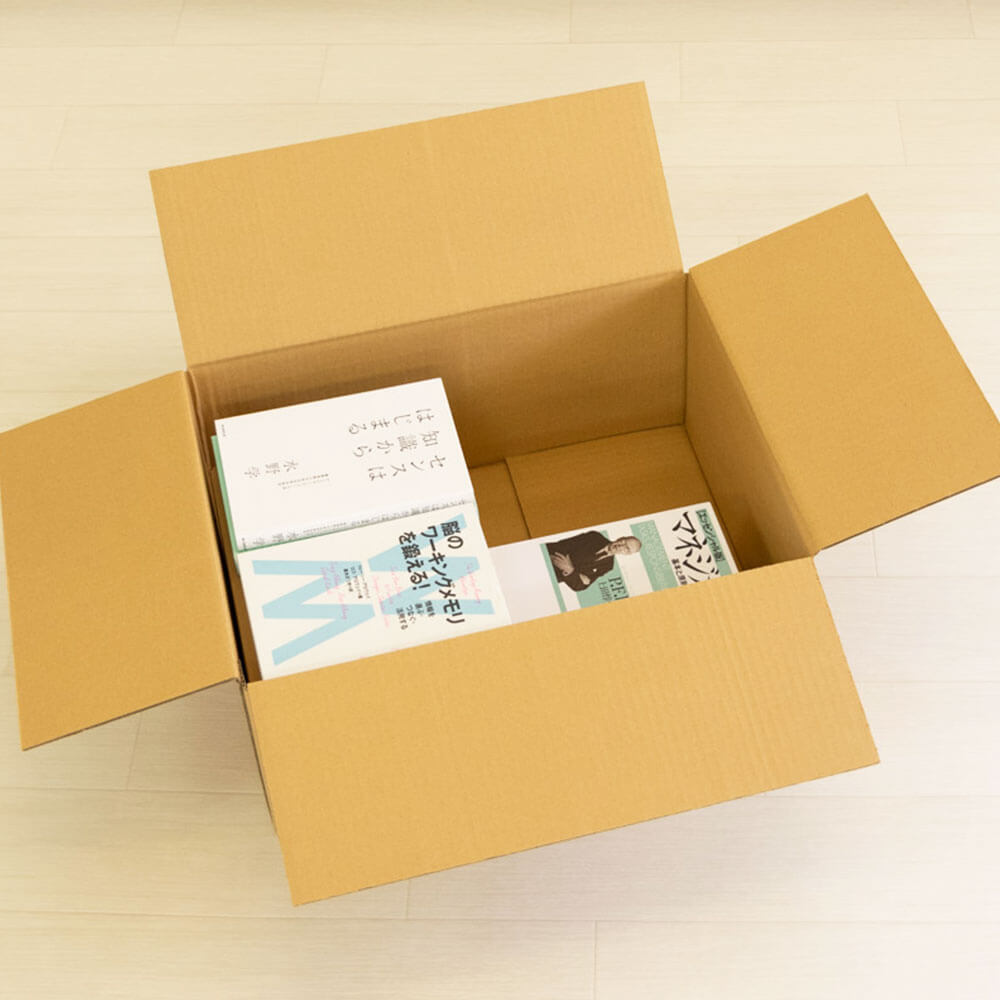 詰め込みやすい浅型の形状