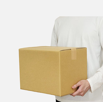 100サイズダンボール箱　34×25×25.5cm