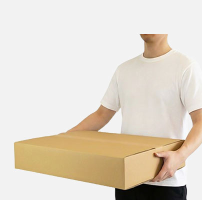 120サイズダンボール箱　60×44×12cm