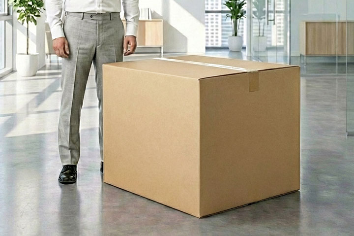 宅配200サイズ ダンボール箱のイメージ