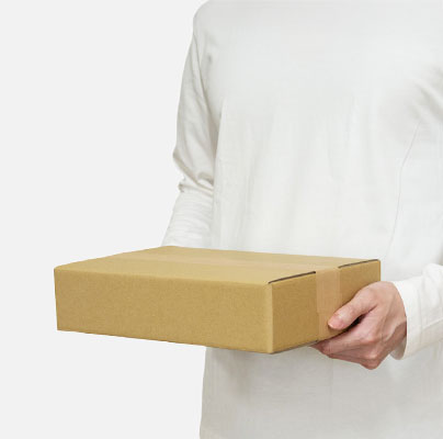 60サイズダンボール箱　30.6×21.6×7.6cm