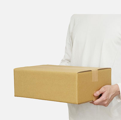 80サイズダンボール箱　38×27×14cm